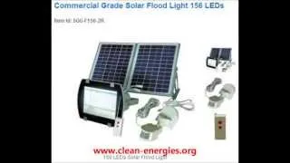 Solar Flood Light 156 LEDs - Solar Sign Light