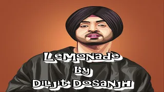 Diljit Dosanjh "Lemonade" (Visualiser) | Drive Thru | Lyra k music