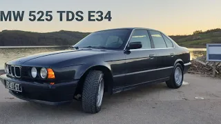 Présentation BMW 525 TDS e34 de 1992