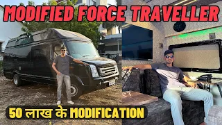 Modified Force Traveller Into Home-Vanity Van | Nashik.