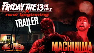 FRIDAY THE 13TH PART 5 TRAILER | MACHINIMA | The Game