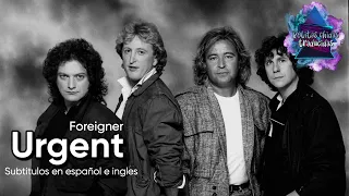 Foreigner - Urgent | Subtitulos en español e ingles
