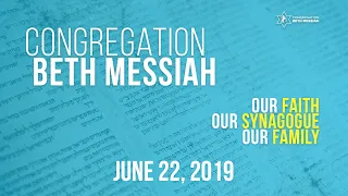 Shabbat Service - June 22, 2019