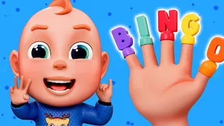 Bingo Song + Wheels On The Bus Go Round and Round - Nursery Rhymes & Kids Songs | Rosoo - Baby Songs