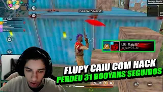 FLUPY CAIU COM HACK BALA MAGICA E PERDEU SUA SEQUENCIA DE 31 VITORIAS