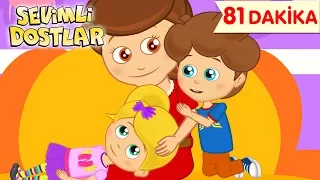 Canım Annem ve Sevimli Dostlar ile 81 Dakika Çizgi Film Bebek Şarkıları