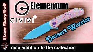 Civivi Elementum Dessert Warrior: the donut knife got to the Philippines