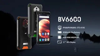 Blackview BV6600 rugged phone: Official Introduction | Powered by an 8580mAh big battery