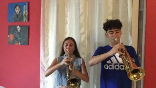 Arban Trumpet Duet 34 - Bivouac Song