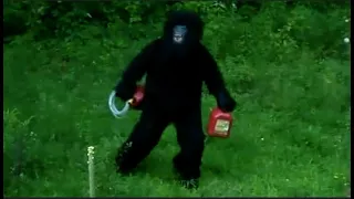 BIGFOOT CAUGHT RED HANDED STEALING GAS