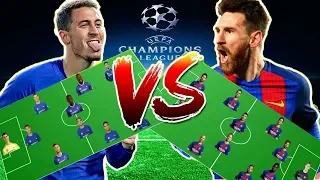 Predicted Lineup Barcelona Vs Chelsea 14/3/2018 | Champion League  Barcelona Vs Chelsea