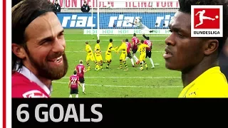 Promoted Hannover Down Leaders Dortmund in 6-Goal Thriller