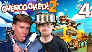 KOMPLETTER ABSTURZ! König Zwiebel findet's gut | Overcooked 2 - 4