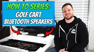 Golf Cart Bluetooth Speakers - Install