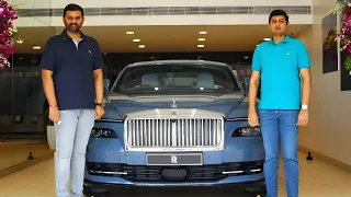 Delivery of INDIA'S First Rolls-Royce Spectre | 10 CR | rolls Royce Chennai | wheelshub