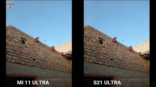 Xiaomi Mi 11 Ultra VS Samsung Galaxy S21 Ultra Camera Test