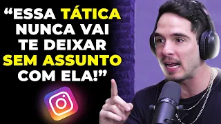 APRENDA a PUXAR PAPO com as MINAS no INSTAGRAM? (com Lucas Krausche) | PODCAST do MHM