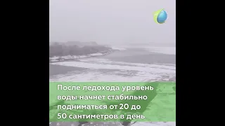 Вода в Вятке начала подниматься