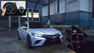 Toyota Camry XSE - POV Drive | GTA 5 Steering Wheel | Logitech G29 Gameplay