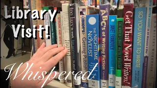 ASMR Library Visit! (Whispered) Gardening, Crafts etc/Page turning & book browsing with my daughter.