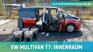 VW Multivan T7 1,4-l-eHybrid | Alle SITZKONFIGURATIONEN | ELECTRIFY ME!