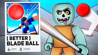 So i Tried Roblox DEATH BALL for the First Time..