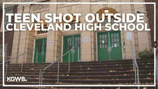 Teen shot outside Cleveland High School in SE Portland