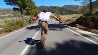 2019 Compilation with Derek Blanquer Downhill Longboard Skate