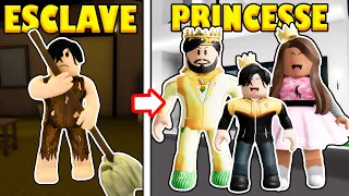 UN ESCLAVE ADOPTER PAR UNE PRINCESSE, IL DEVIENT PRINCE SUR BROOK HAVEN !  ROBLOX BROOKHAVEN RP