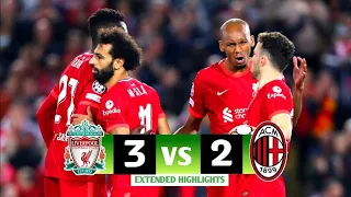 Liverpool vs Milan 3-2 Highlights & Goals - Champions League 2021-2022