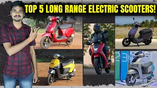 Top 5 Long Range Electric Scooters in India 2024   EV Bro