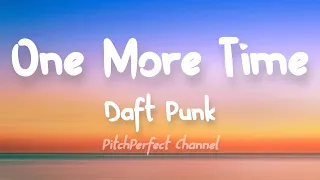 Daft Punk - One More Time (Lyrics)