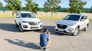 HAVAL H6 vs HYUNDAI TUCSON. MAX LEB. Гонка и тест драйв. Ташкент. Узбекистан.