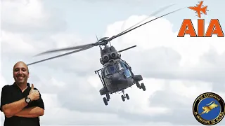 Witness the Spectacular Sight of an AS532U2 Cougar Soaring Through the Skies!