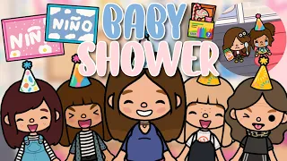 Baby shower 👶💙💗 *Bebe zizi se infiltra a la fiesta* 😱🍍 || Toca Dan ||