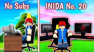 I Became INDIA No.20 PLAYER In RoTube Life Roblox