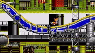 Chemical plant glitch (sonic 2 Mobile)