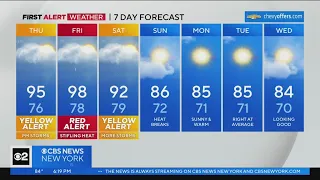 First Alert Forecast: CBS2 7/26/23 Evening Weather