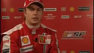 Kimi Raikkonen Interview
