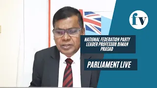 National Federation Party Leader Professor Biman Prasad