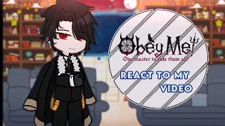 Obey me react to my video || obey me || gachaclub || part 2/? ||