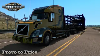 American Truck Simulator 1.36 + Utah DLC - Volvo VNL - Provo (UT) to Price (UT)