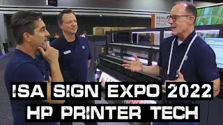 ISA Sign Expo 2022: HP Printer Technology