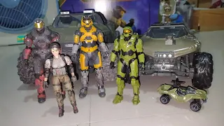 HALO - WARTHOG Jawarez VS Mcfarlane VS Hot Wheels - Linkin Park - No More Sorrows - HALO Series