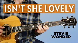 Isn't She Lovely (Stevie Wonder) - Fingerstyle Guitar Lesson