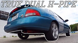 Best Sounding 4 Cylinder Exhaust - True Dual With H-Pipe