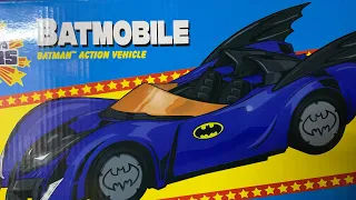 Review Mcfarlane Super Powers Batmobile