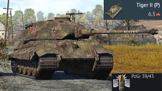 Tiger 2 P.exe - war thunder germany tank gameplay