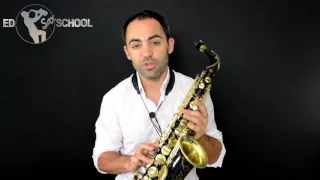 Definitive Altissimo Fingerings for Alto Sax with George Michael's sax player, Ed Barker