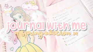 ꒰ sfw agere ꒱ journal with me ! spring prompts & ideas ♡